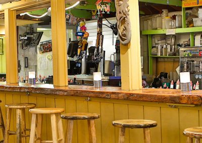 Outdoor NazBar seating