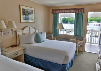 Guest room with two queen beds