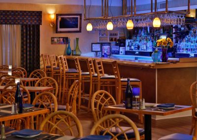 Blue Bistro Dining Room and bar