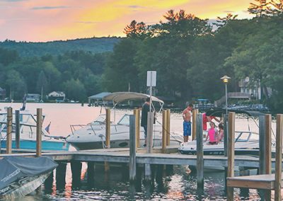 The NASWA Resort docks