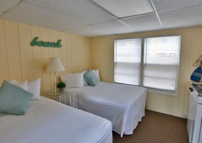 Two bed cottage bedroom.